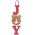 Joy Holiday Hanging Sign