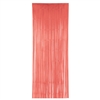 Pantone Living Coral Plastic Curtain