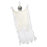 Hanging 4 Feet Tall Reaper - White Cloak