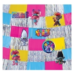 Trolls World Tour Deluxe Backdrop Decorating Kit