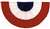 Red, White, And Blue Bunting - 24 in X 48 in