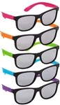 1980's Party Neon Sunglasses - Assorted Colors - 10 Count