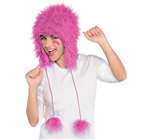 Pink Fuzzy Hat