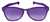 Purple Jumbo Sunglasses