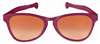 Burgundy Jumbo Sunglasses