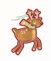 REINDEER GAMES JUMBO SPECIALTY GIFT TAGS