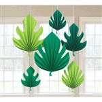 PALM LEAF SHAPED FAN DECOS