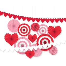 Valentine Paper Favor Decoration Kit
