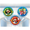 Super Mario Brothers Honeycomb Decorations