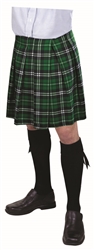 Green Plaid Adult Kilt