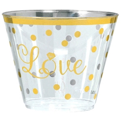 Love Plastic Premium 9 oz Tumblers