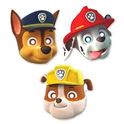 Paw Patrol Party Masks