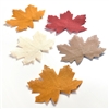 Fresh Autumn Leaves Burlap Decorations