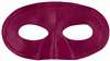 Burgundy Domino Mask