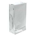 Metallic Silver Foil Large Paper Bags