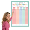 Baby Statistics Baby Shower Poster Game