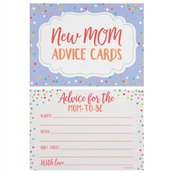 Baby Shower Advice Cards