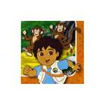 GO DIEGO GO BEVERAGE NAPKINS