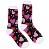 Hearts Crew Socks