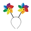 Rainbow Pinwheel Headbopper