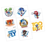 Sonic The Hedgehog Temporary Tattoos Favors