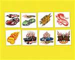 Hot Wheels Temporary Tattoos