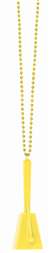 Yellow Clacker Necklace