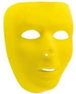Yellow Full Face Mask