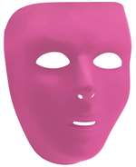 Pink Full Face Mask