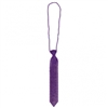 PURPLE BEAD NECKLACE TIE