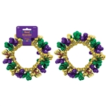 Mardi Gras Beaded Bracelet