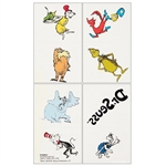 Dr. Seuss Temporary Tattoos