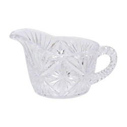 Crystal Cut Plastic Creamer