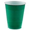 Green Plastic Party Cups 18 Oz - 20 Count