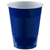 Royal Blue Plastic 18 Oz Cups - 20 Count