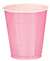 New Pink 12oz Plastic Party Cups - 20 Count
