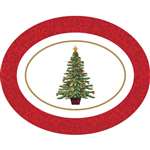 Classic Tree Oval Serving Platter