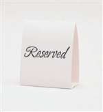 TABLECARD - RESERVED