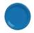 ROYAL BLUE DESSERT PLASTIC PLATES 7in-20 CT
