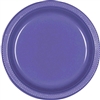 NEW PURPLE 7in PLASTIC PLATES