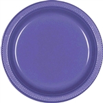 NEW PURPLE 7in PLASTIC PLATES