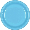 CARRIBEAN BLUE 7in PLASTIC PLATES