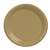 GOLD LUNCHEON PLASTIC PLATES 9in-20 CT