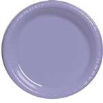 LAVENDER DINNER PLASTIC PLATES 10.25in.-20 CT