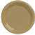 GOLD DINNER PLASTIC PLATES 10.25in.-20 CT