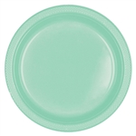 Cool Mint 10.25 Inch Plastic Plates