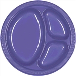 NEW PURPLE 10.25in. DIVIDED PLATES