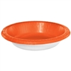 Orange Paper 20 oz Bowls - 20 Count