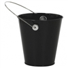 BLACK METAL BUCKET