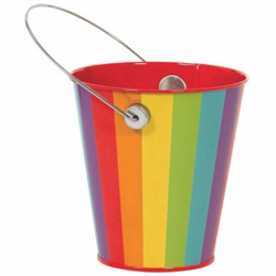 RAINBOW METAL BUCKET